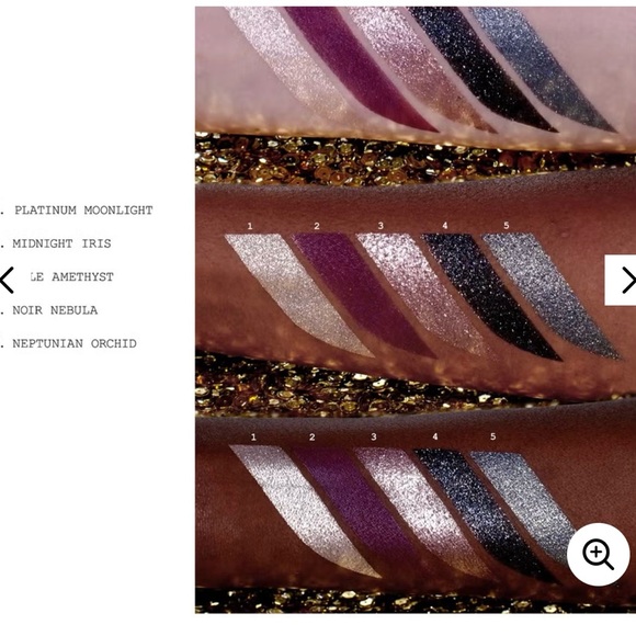 Pat McGrath Labs Bijoux Brilliance eye shadow palette: Lunar Nightshade - Picture 5 of 8